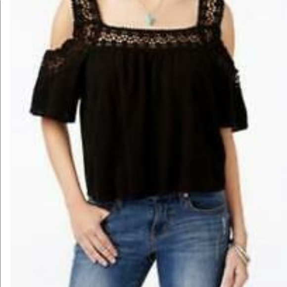 American Rag crochet could shoulder top - Picture 7 of 7